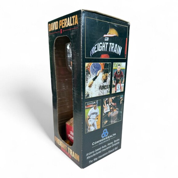 Arizona Diamondbacks David Peralta Freight Train Bobblehead SGA 2019 In Box - Picture 3 of 8